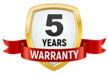 5 Year warranty